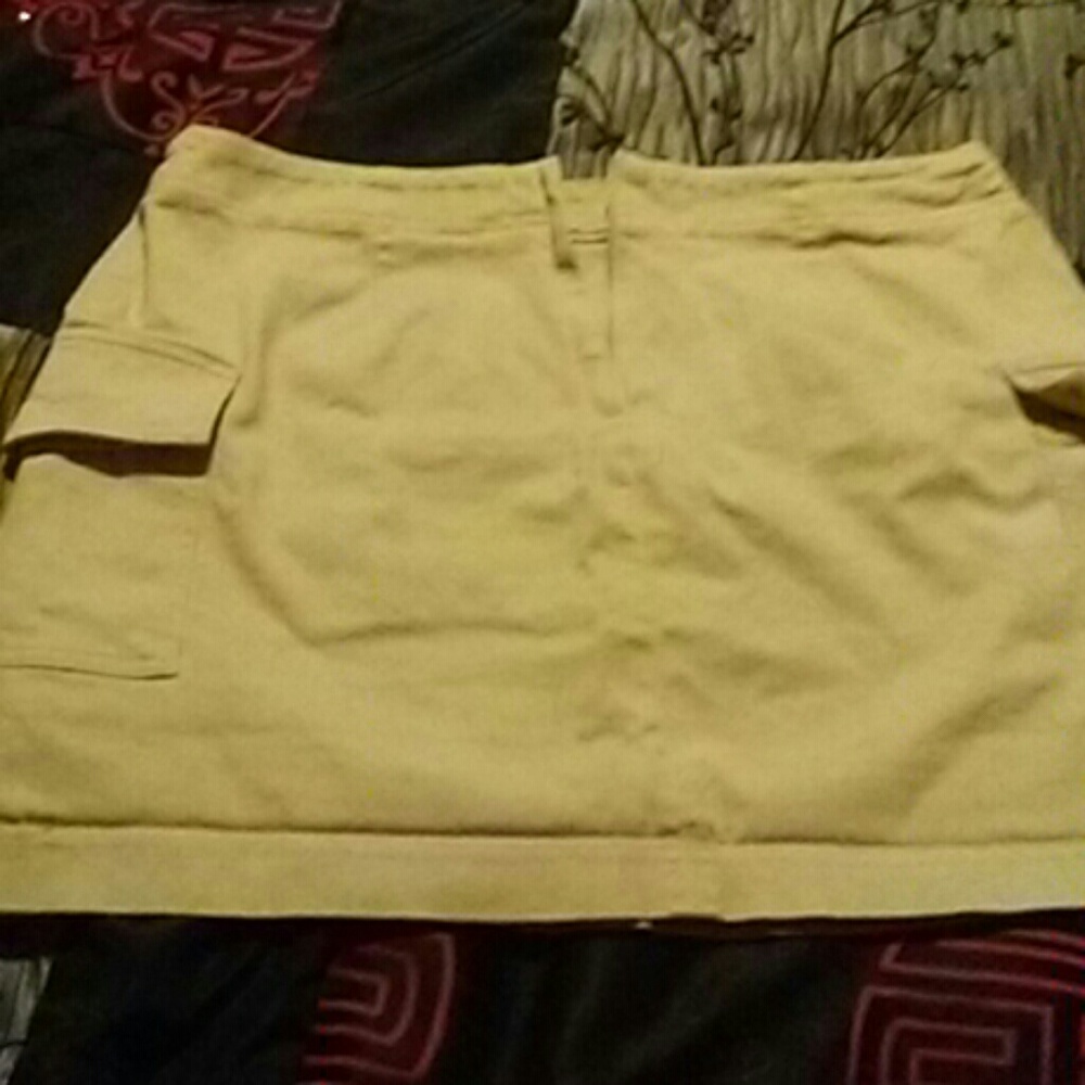 Khaki skirt